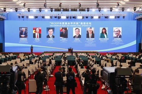Vicepremier vietnamita asiste al foro “RCEP impulsa la apertura de alto nivel” en China
