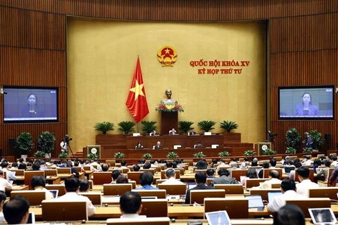 Parlamento vietnamita concluye decimoquinta jornada de trabajo del cuarto periodo de sesiones
