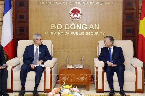 Vietnam y Francia fortalecen cooperación entre agencias de aplicación de la ley 