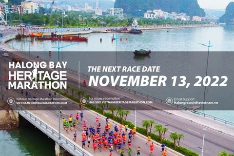 Maratón del Patrimonio de Bahía de Ha Long atrae a miles de atletas internacionales