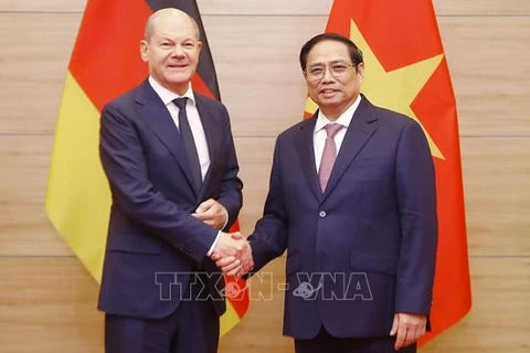 Visita del canciller alemán a Vietnam impulsa cooperación económica bilateral