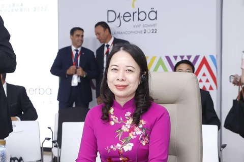 Vicepresidenta de Vietnam interviene en Cumbre de la Francofonía