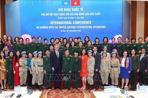 Promueven en Vietnam papel de mujeres en operaciones de mantenimiento de paz