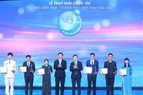 Concluye concurso sobre mar e islas de Vietnam 