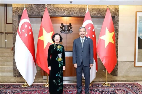 Delegación del Partido Comunista de Vietnam realiza visita a Singapur