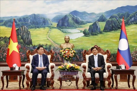 Vietnam y Laos fomentan relaciones partidistas