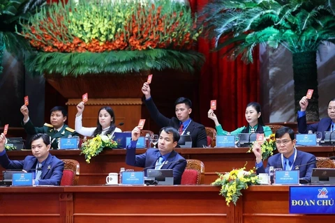 Eligen a nuevo Comité Central de la Unión de Jóvenes Comunistas Ho Chi Minh