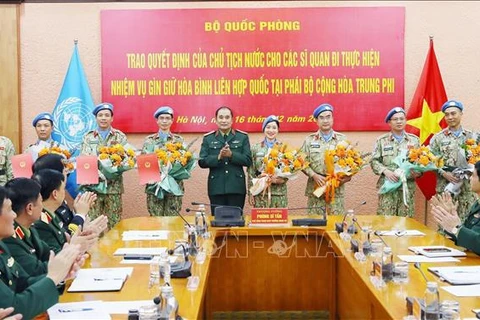 Vietnam desea desplegar operaciones de mantenimiento de paz en República Centroafricana