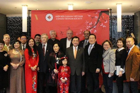 Vietnamitas residentes en Canadá celebran el Tet (Año Nuevo Lunar) 2023