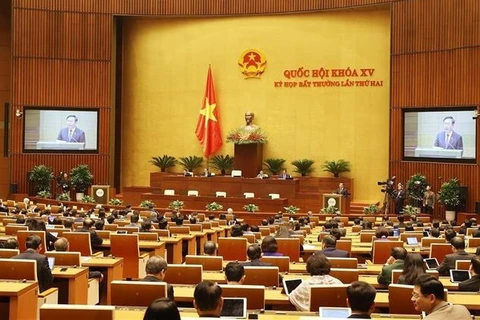 Concluye segunda reunión extraordinaria de Asamblea Nacional de Vietnam