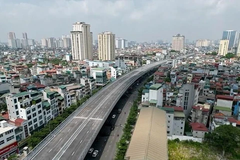 Inauguran tramo elevado de carretera de circunvalación 2 de Hanoi