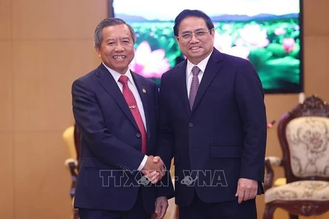 Enaltecen resultados de visita del premier vietnamita a Laos