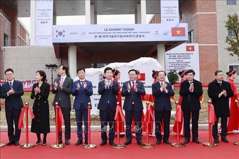Inauguran sede del Instituto de Ciencia y Tecnología Vietnam- Corea del Sur