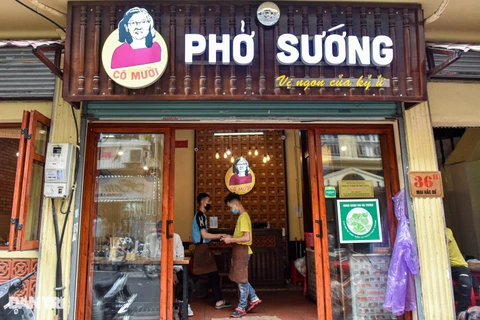 Nombres únicos distinguen a restaurantes de Pho en Hanoi 