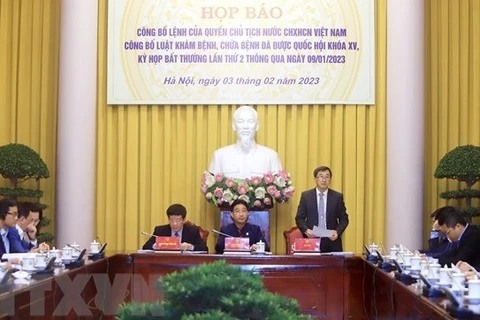 Anuncian Ordenanza sobre Ley de Examen y Tratamiento Médico de Vietnam 