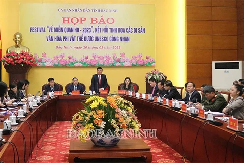 Celebrarán en Bac Ninh festival para resaltar valores del canto Quan Ho