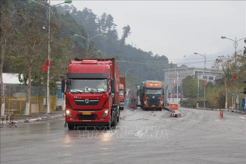 Aumentan exportaciones de productos agrícolas mediante puertas fronterizas de Lang Son 