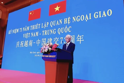 Celebran 73 aniversario de relaciones diplomáticas Vietnam-China
