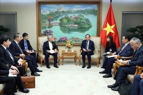 Vicepremier vietnamita recibe a Federación Económica de región japonesa de Kyushu