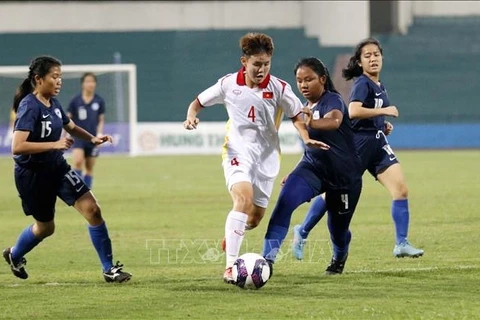 Vietnam vence por goleada a Singapur en Campeonato asiático de Fútbol femenino