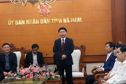 Provincia de Ha Nam se compromete a facilitar operaciones de inversores taiwaneses