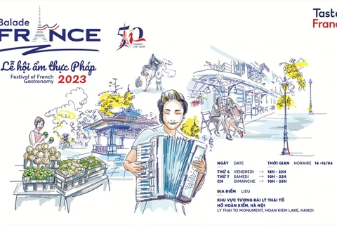 Efectuarán festival gastronómico francés en Hanoi 