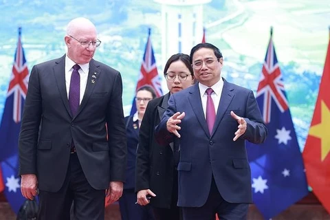 Gobernador general de Australia concluye exitosamente visita estatal a Vietnam