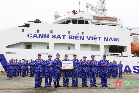 Realizan patrullaje conjunto guardias costeras de Vietnam y China