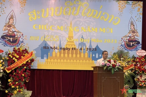 Embajada de Laos en Vietnam celebra fiesta tradicional en Hanoi 