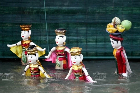 Marionetas de agua de Dao Thuc nombradas como patrimonio cultural inmaterial nacional