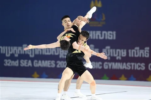 SEA Games 32: Vietnam obtiene medallas de oro en gimnasia y ciclismo