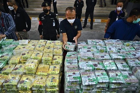 Tailandia incauta más de 1,3 millones de tabletas de metanfetamina