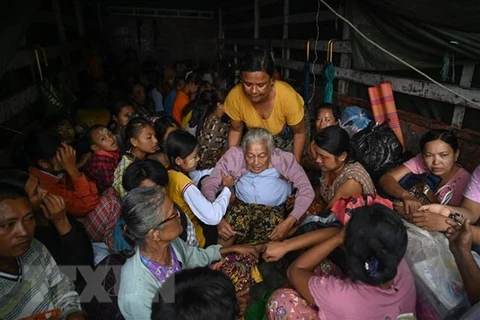 Declaran 17 áreas afectadas por desastres en Myanmar
