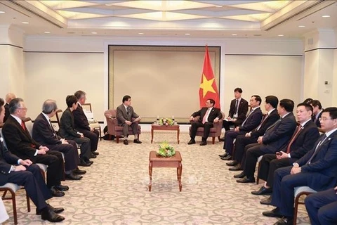 Premier se reúne con líderes de asociaciones de amistad entre Japón y Vietnam
