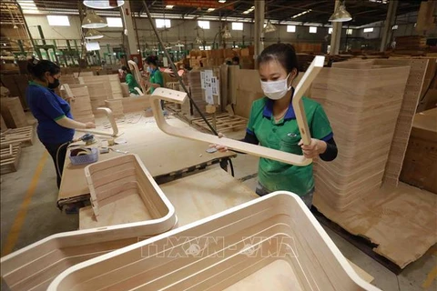 Exportación de madera de provincia de Binh Duong se reduce 38,5 por ciento