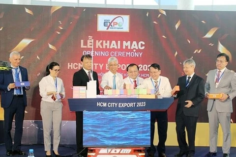 Inauguran Foro y Feria de Exportación de Ciudad Ho Chi Minh 2023