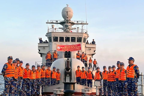 Buque vietnamita se une a ejercicio naval en Indonesia