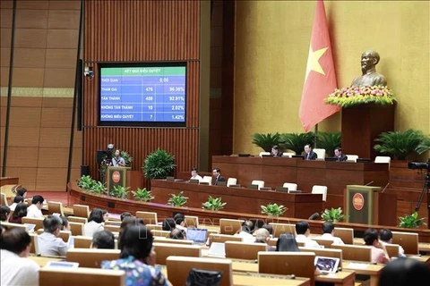 Parlamento vietnamita concluye el día 18 de trabajo de su quinto periodo de sesiones