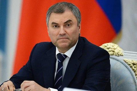 Presidente de Duma Estatal de Rusia visitará Vietnam