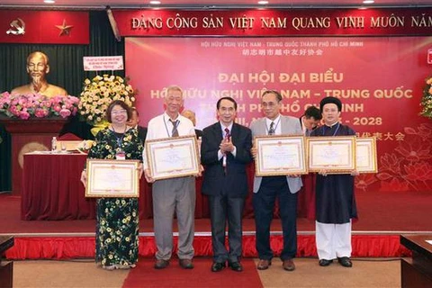 Asociación de Amistad Vietnam-China de Ciudad Ho Chi Minh celebra congreso