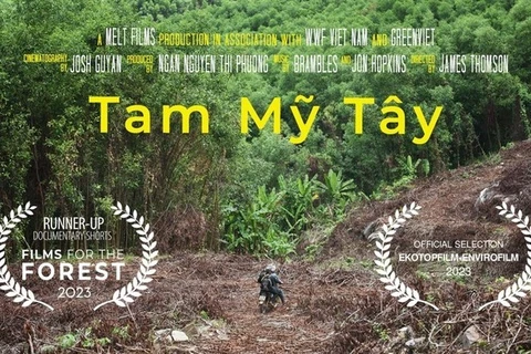 Película vietnamita gana el segundo premio en el festival “Películas para los bosques” 2023