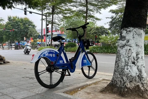 Precios asequibles para servicio de bicicletas públicas en Hanoi
