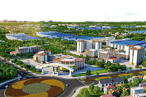 Comienza construcción del primer parque industrial ecológico en Bac Ninh