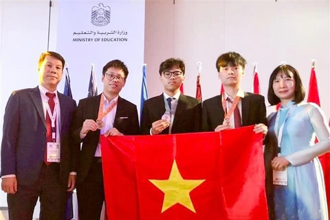 Estudiantes vietnamitas ganan medallas en Olimpiada Internacional de Biología