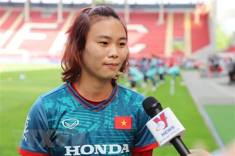Califican a delantera vietnamita en top 50 jugadoras prometedoras en Copa Mundial