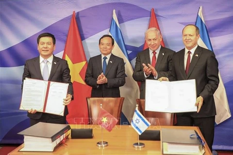 Vietnam e Israel firman tratado de libre comercio 