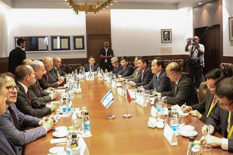 Vietnam e Israel reiteran esfuerzos por consolidar amistad y cooperación