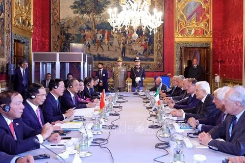 Agencias noticiosas italianas resaltan visita estatal del presidente vietnamita