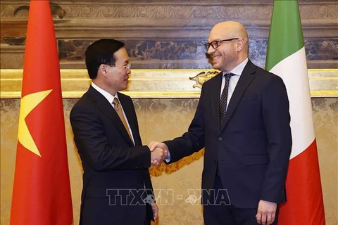 Italia es socio importante de Vietnam en Europa, reafirma presidente