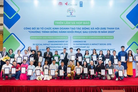 Anuncian 30 empresas con impacto social en Vietnam